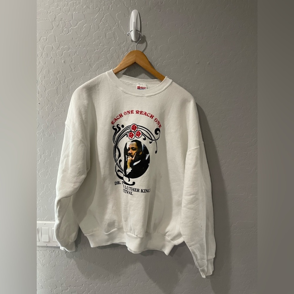 Vintage Martin Luther King Jr Festival Crewneck Sweater Size 2XL‎